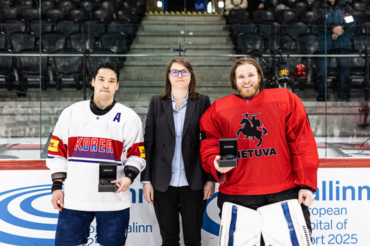 AEGAON watches presented at 2025 Ice Hockey World Championship