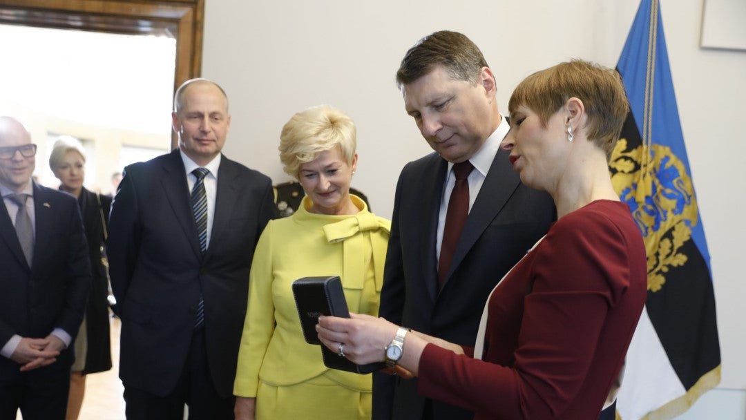 RECOGNITION FROM THE ESTONIAN PRESIDENT