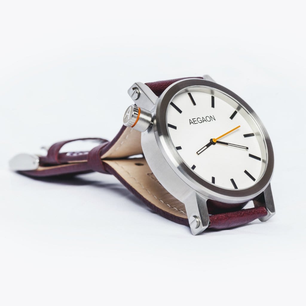 AUBURN LEATHER 24mm