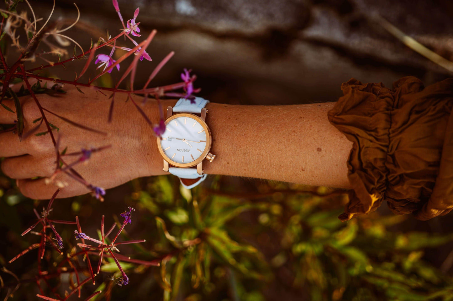 "Tabula Rasa 38" Rose Gold W