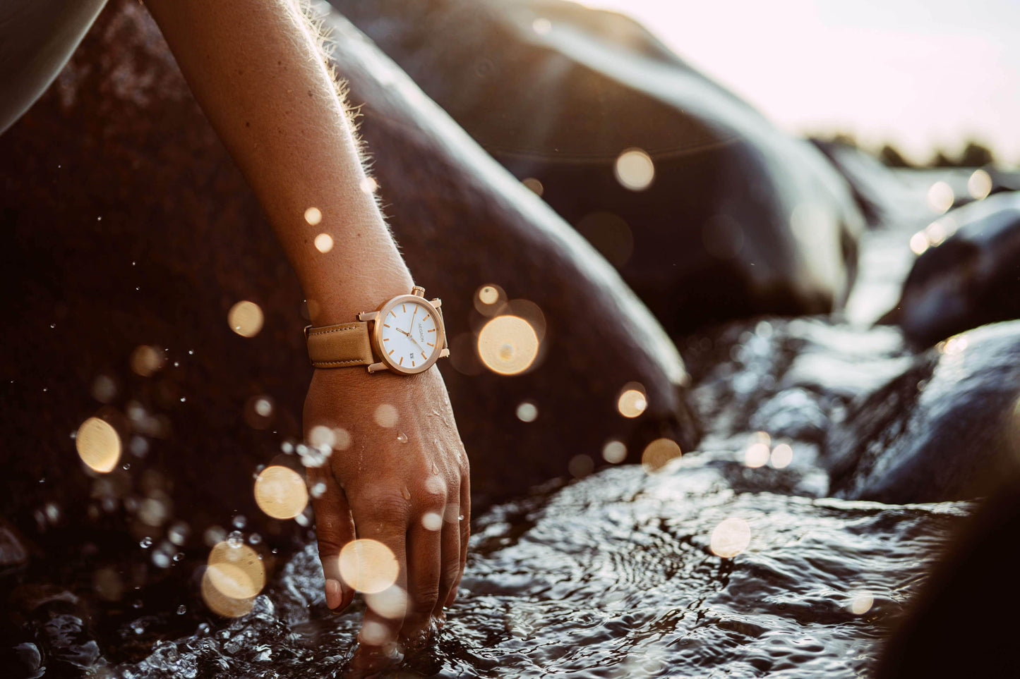 "Tabula Rasa 38" Rose Gold B