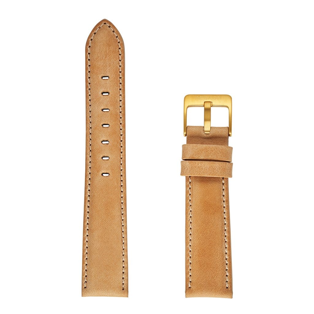 BEIGE LEATHER 20mm