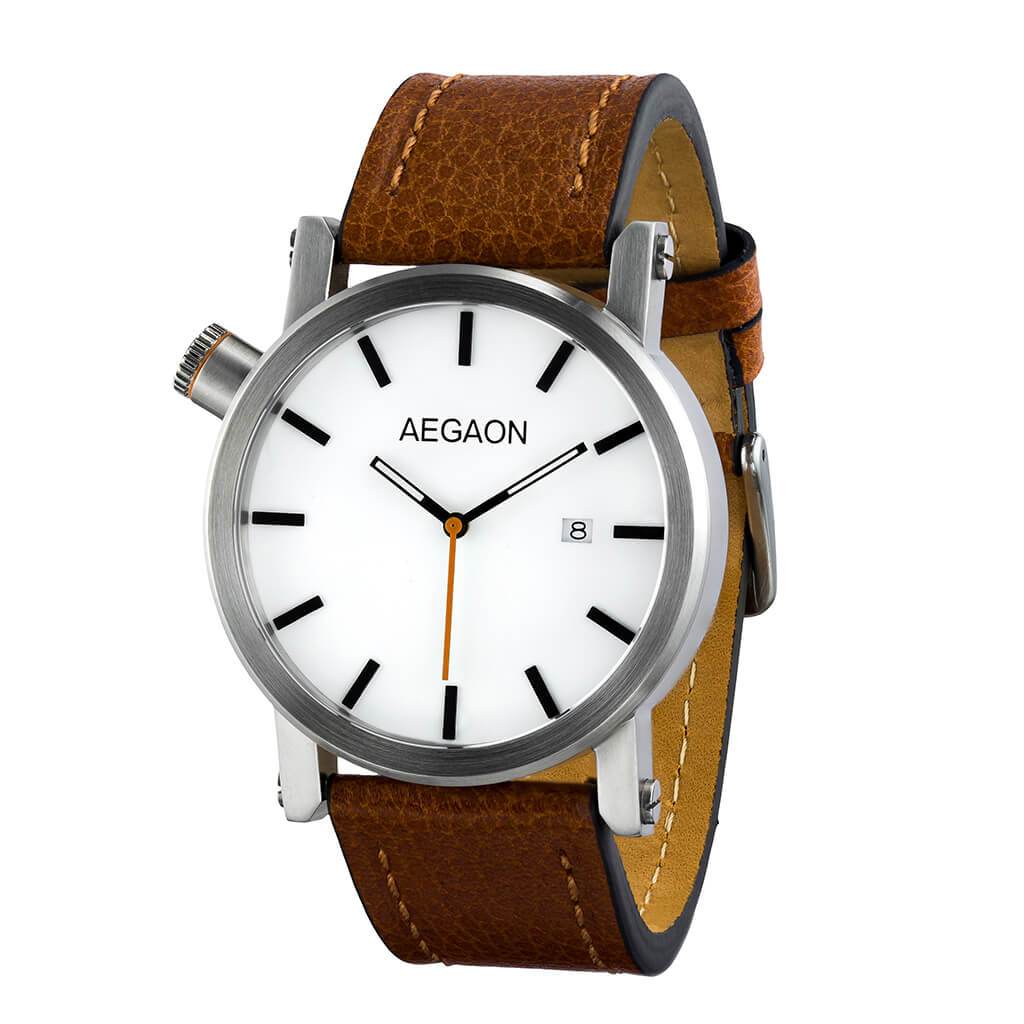 AEGAON, Tabula Rasa 44, quartz movement, Swiss movement, good size watch, oversize watch, minimal watch, design watch, simple watch, manly watch, 5ATM, waterproof watch, water resistant watch, men’s watch, watches for men, watches for big men, watches for big wrist, oversize clothing, gift idea, meeste käekell, meeste käekellad, suur käekell, Eesti käekellad, kingi idee, rannekellot, iso rannekello, laatukellot, laatu rannekello, viron rannekellot, rannekellot miehille, classic watch,